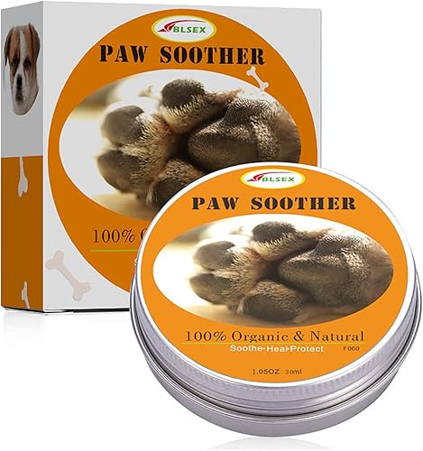 Chupete para patas  Cura las almohadillas secas, agrietadas e irritadas para patas de perro y gato,  Orgánico, ingredientes totalmente naturales