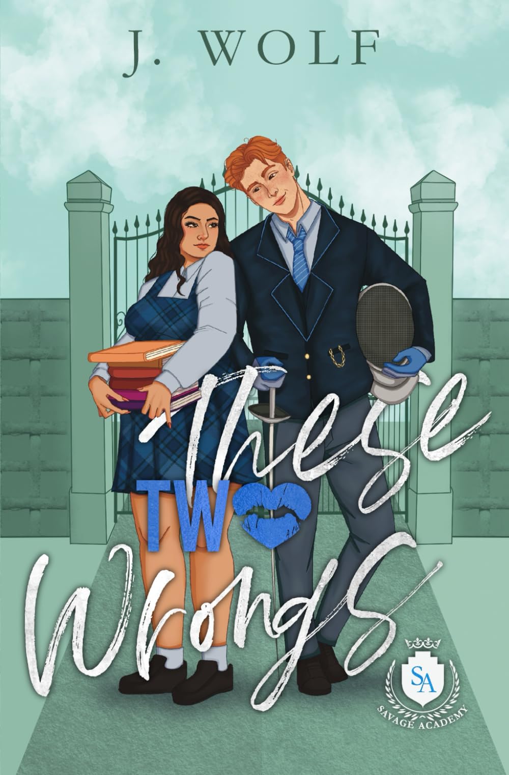 These Two Wrongs: An Enemies to Lovers Academy Romance (Savage Academy)