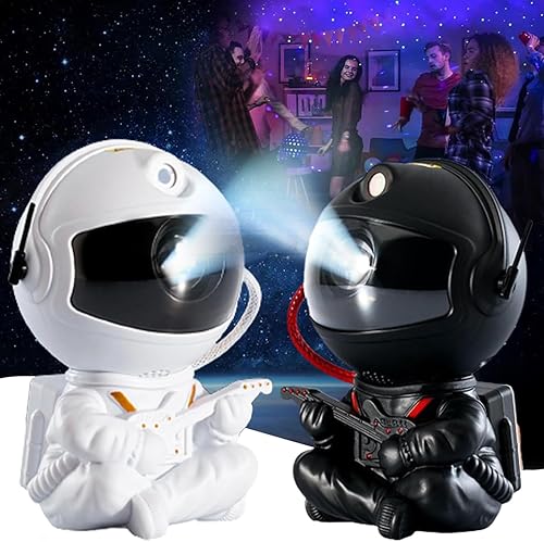Miniatura 1 de Astronauta Star Galaxy - Proyector de luz nocturna para dormitorio de niños, proyector de astronauta con control remoto, decoración de habitación de