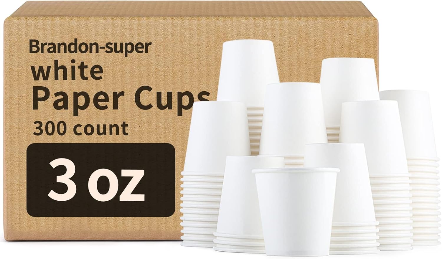 Brandonsuper Bathroom Cups, Mouthwash Cups, Small Paper