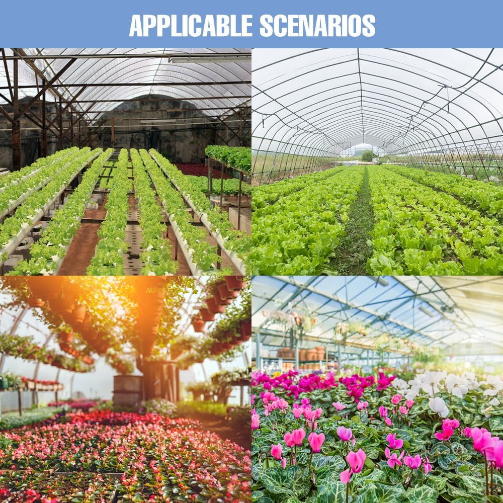 2Pack LED Full Spectrum Plant Bulb E26/E27 Foldable Planting Grow Lights Sunlight 100W Indoor Hydroponic Fill Light Four Leaf Deformable UV/IR Red Blue Cultivation Lamps 110V Greenhouse Tent Lighting