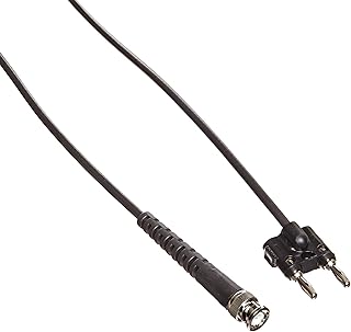 Pomona 4530-C-36 BNC Male with Molded Strain Relief to Stacking Double Banana Plug, 36