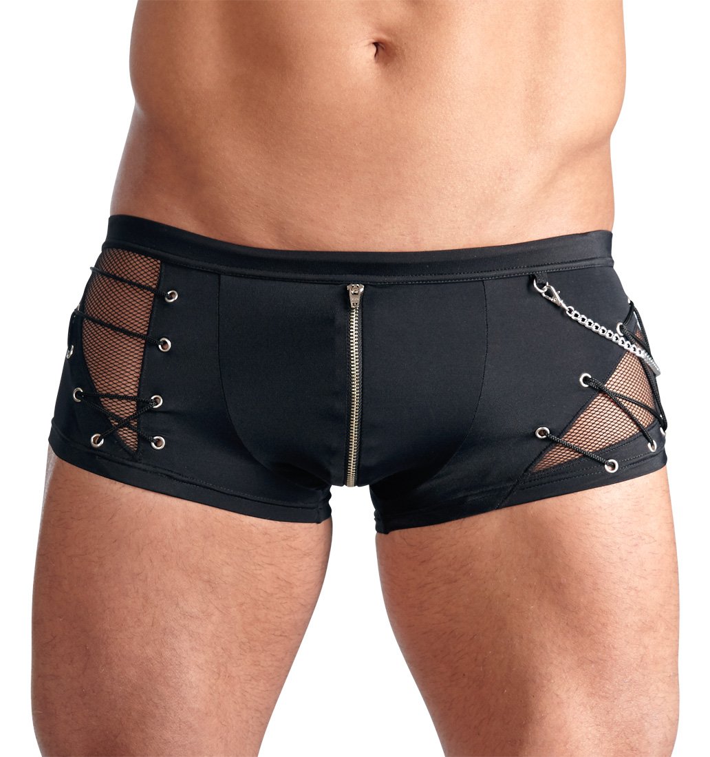 Orion Boxer - Uomo Nero Nero Boxer a Pantaloncino Uomo (Pacco da 1)