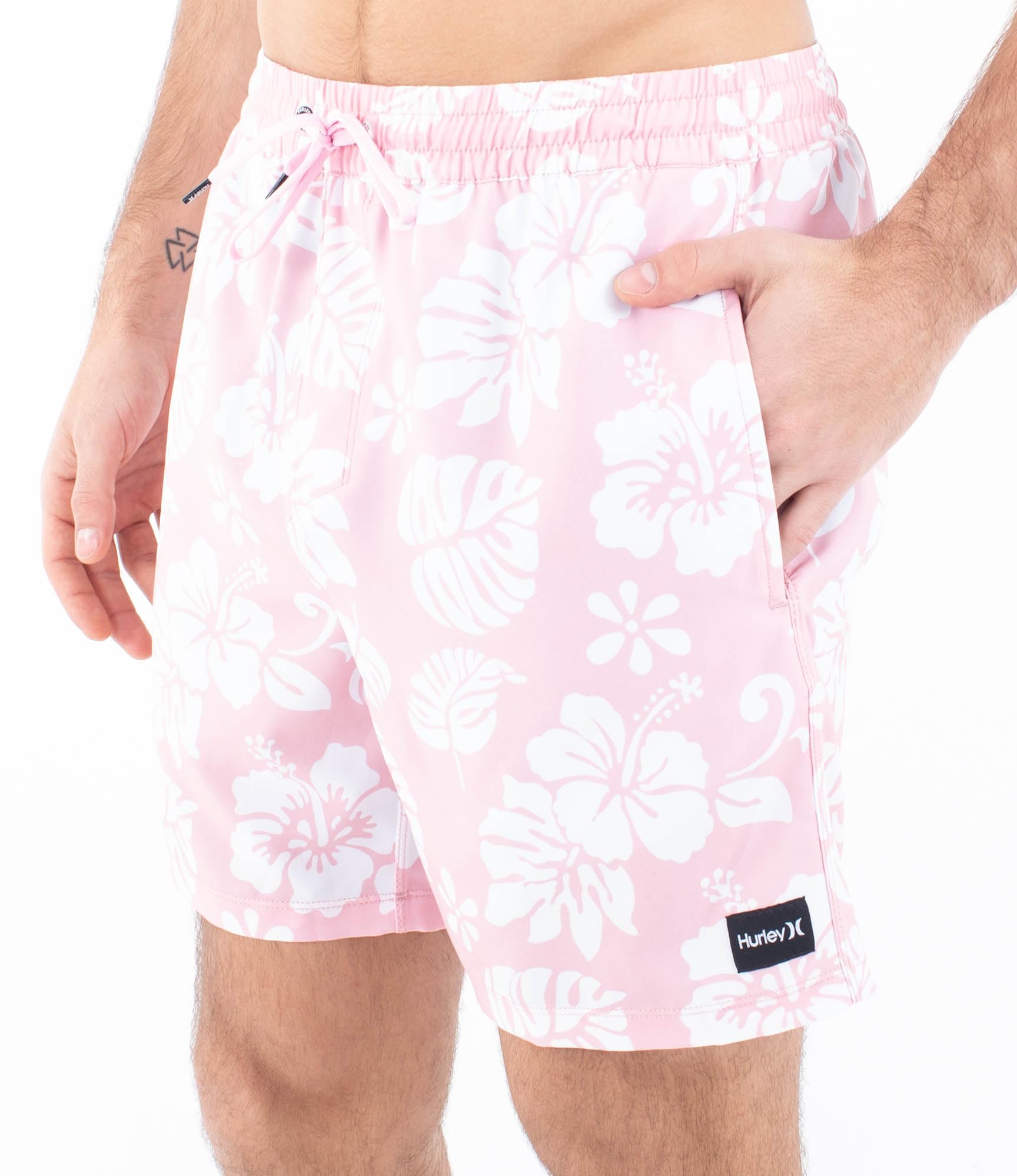 Hurley Men's Lollipop Cannonball Volley 17" Board Shorts, S Uk