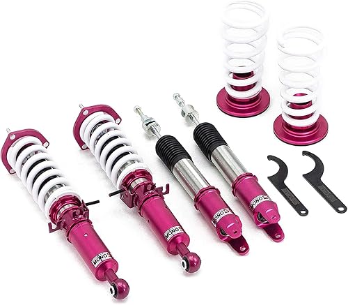 Godspeed MSS0228-A MonoSS Kit de bajado de bobinado totalmente ajustable, altura de paseo, tensión de resorte y amortiguación de 16 clics,