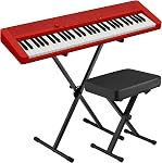 Casio CT-S1 Casiotone 61-Key Kit de clavier électrique Piano avec support et banc - noir
