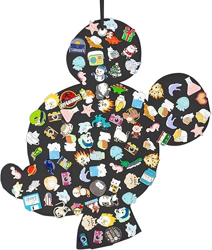 Miniatura 8 de Broche colgante organizador de alfileres esmaltados, linda forma de dibujos animados, broche de soporte de almacenamiento para broche (sin