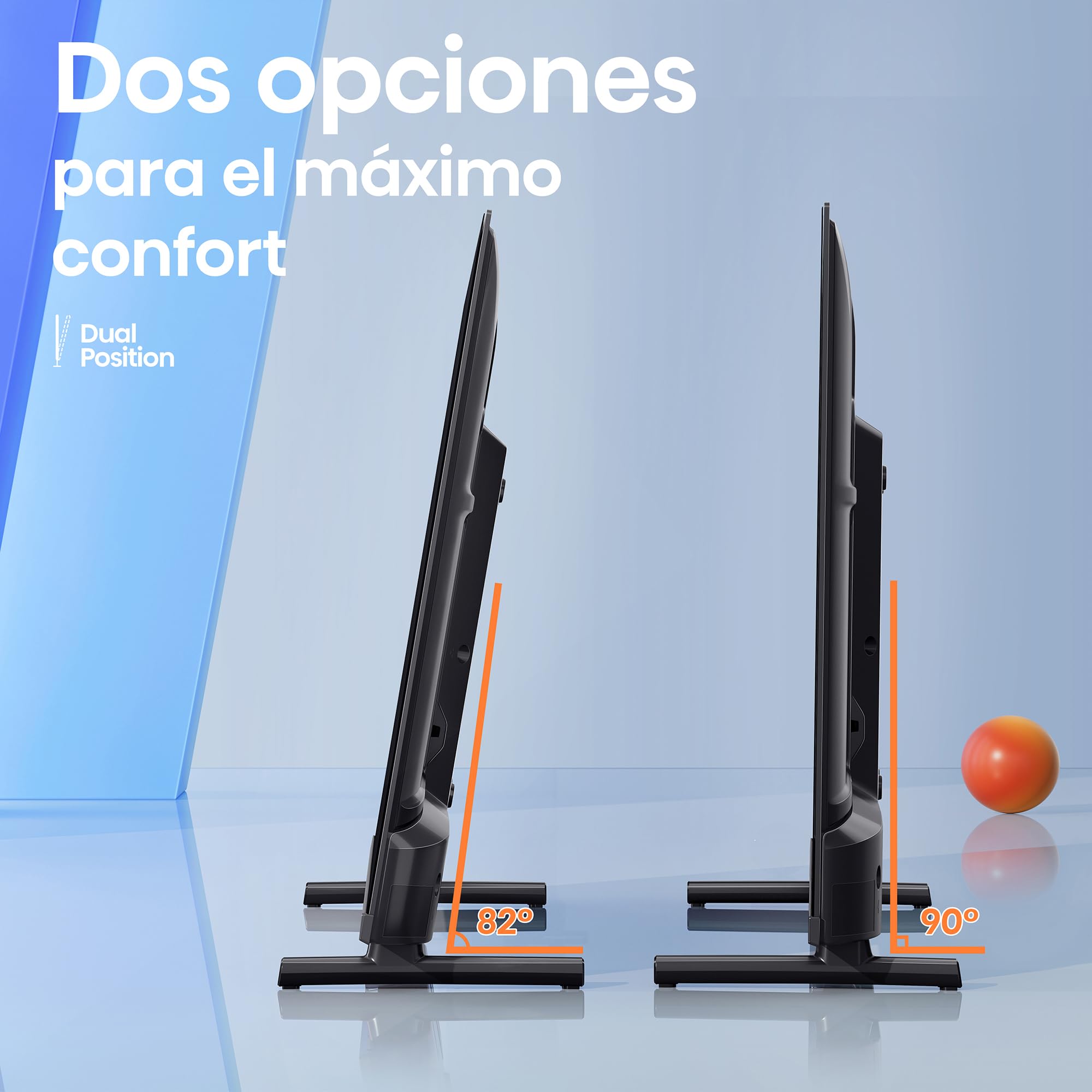 Hisense TV 32A5KQ - QLED Quantum Dot Colour, Smart TV de 32 Pulgadas, DTS HD, Modo Juego, Entrada Tipo C, Peana con Doble posición, función Compartir en el televisor (2023)