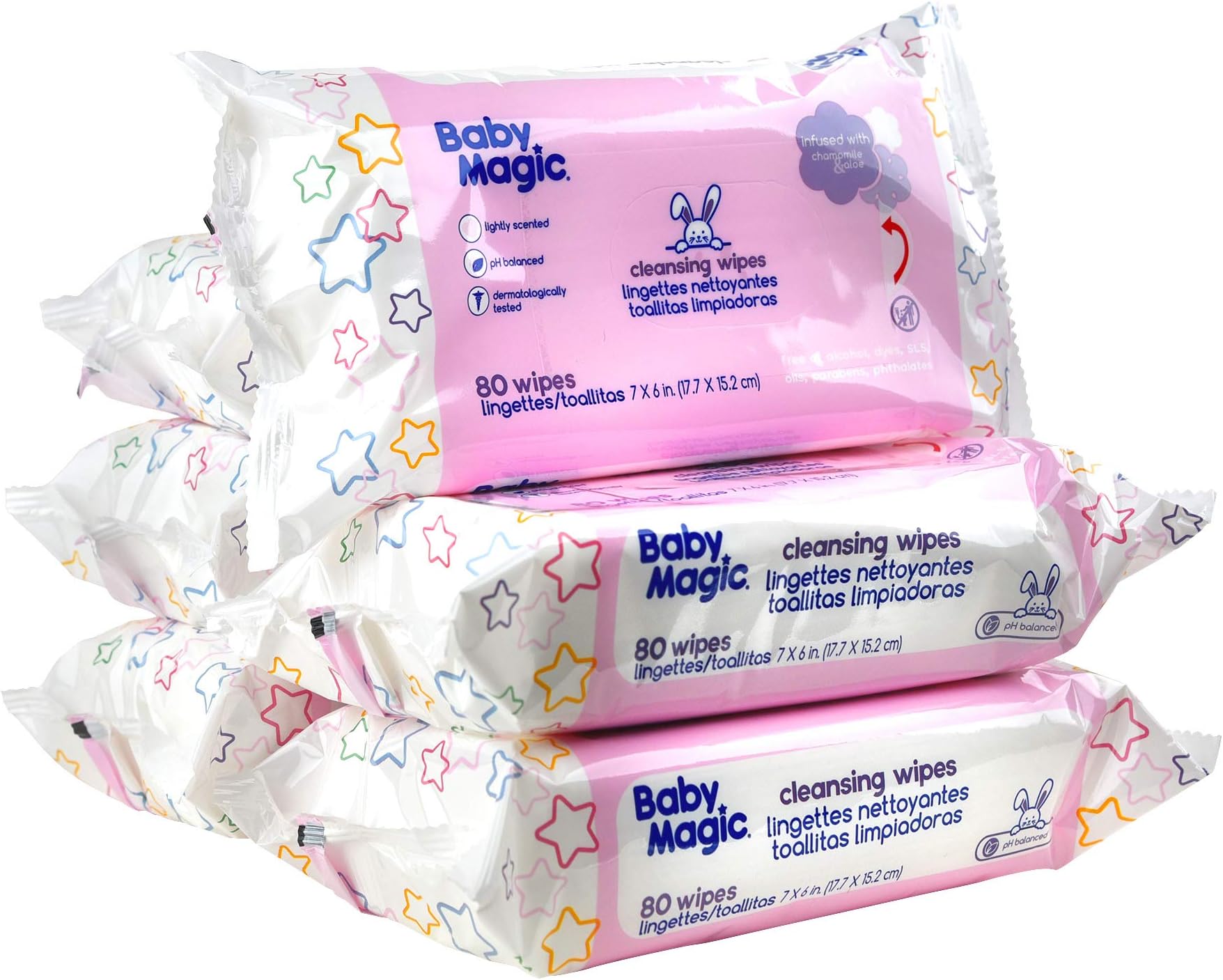 Cleansing Wipes, Lightly Scented