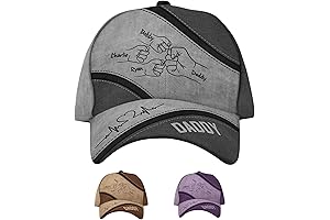 Personalized Hats for Father's Day