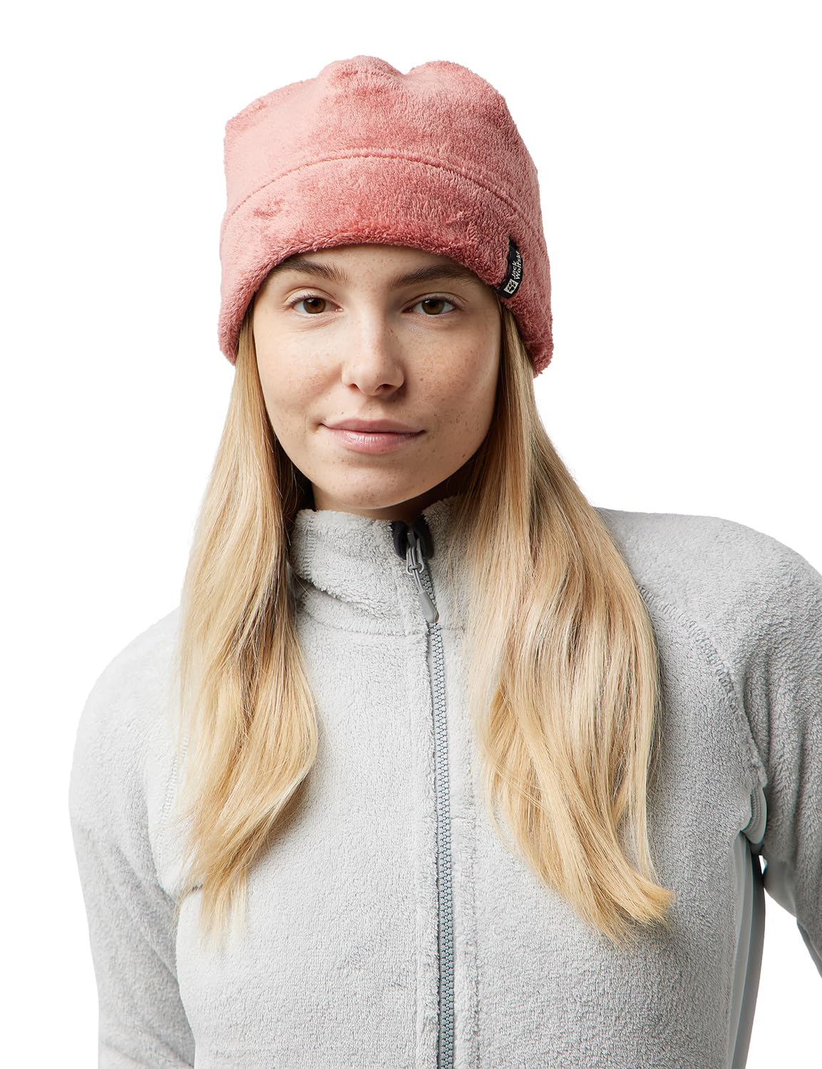 Jack Wolfskin Rotwand Beanie Hat, Mineral Red, Standard Size