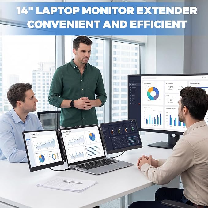 Monitor Extensor 14 FHD IPS miniatura 8
