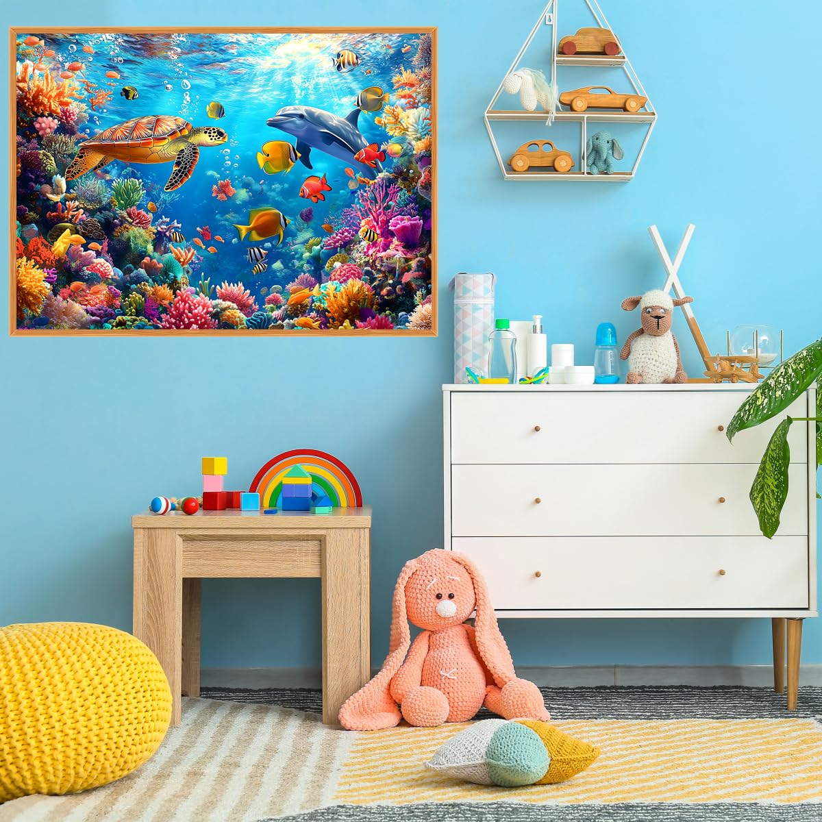 Moruska Underwater Puzzles 1000 Pieces for Adults Under The Sea Animal Jigsaw Puzzle Ocean Scene 1000 Piece - Image 3