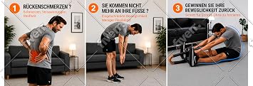 4-Xtnd Back and Leg Extender - Progressive and Controlled Stretch