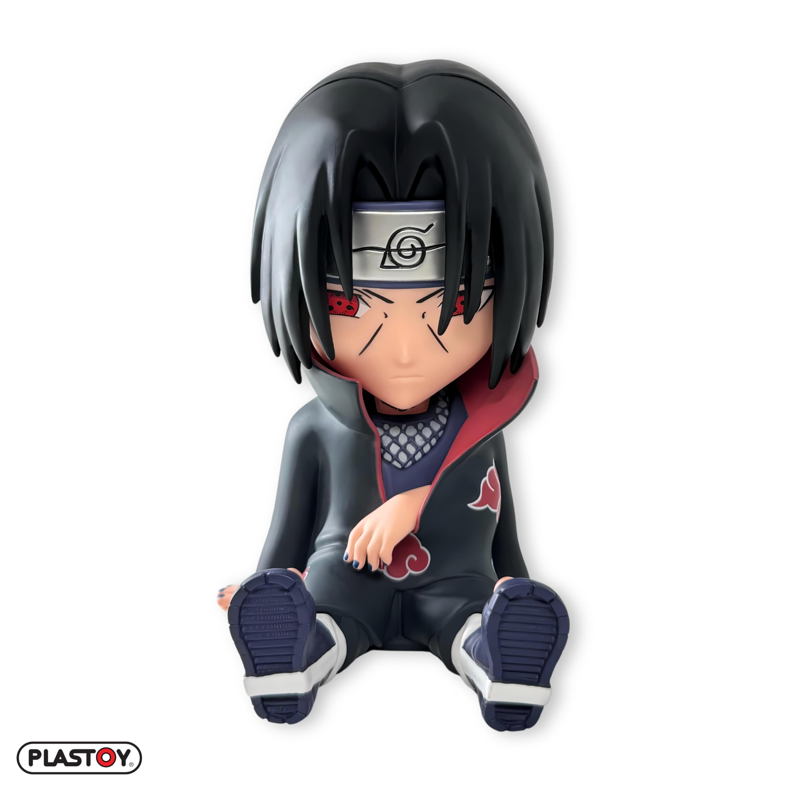 Plastoy Naruto Shippuden Salvadanaio Itachi Uchiwa - Plastica - 15 cm