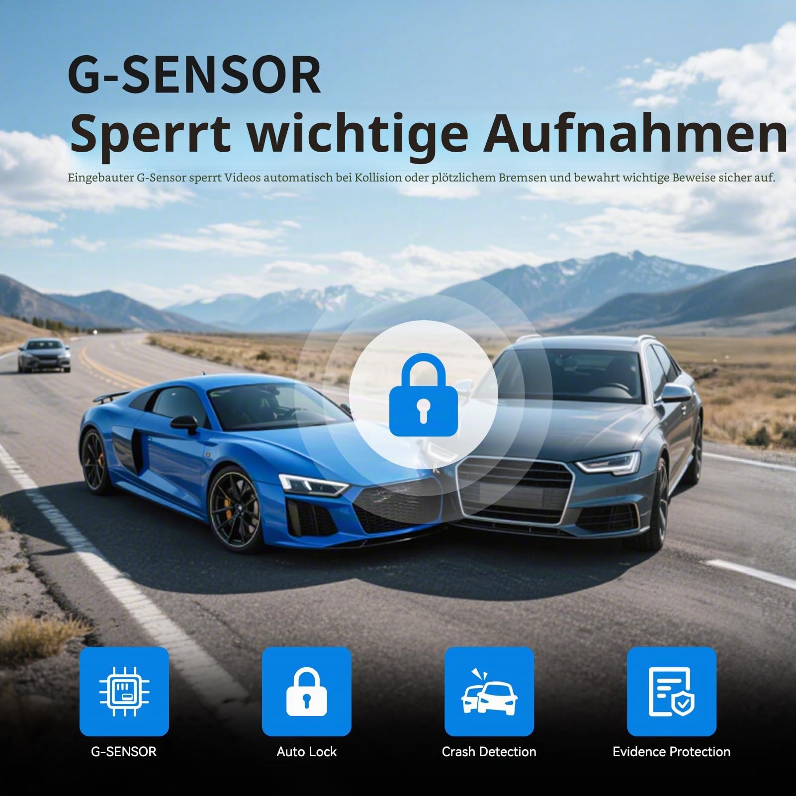 JOMISE 4K UHD Spiegel Dash Cam Front- und Rückkamera, Rückspiegelkamera für Autos & LKWs mit 11 Zoll IPS Touchscreen, Rückfahrkamera mit Typ-C Anschluss/Starvis Sensor/Parkmonitor -G814