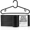Jouis Hanger Closet Interior Clothes Hanger, Trousers, Shirts, Jackets, Skirt Hanger, Slim Plastic Hanger For Wardrobe 20 Pieces