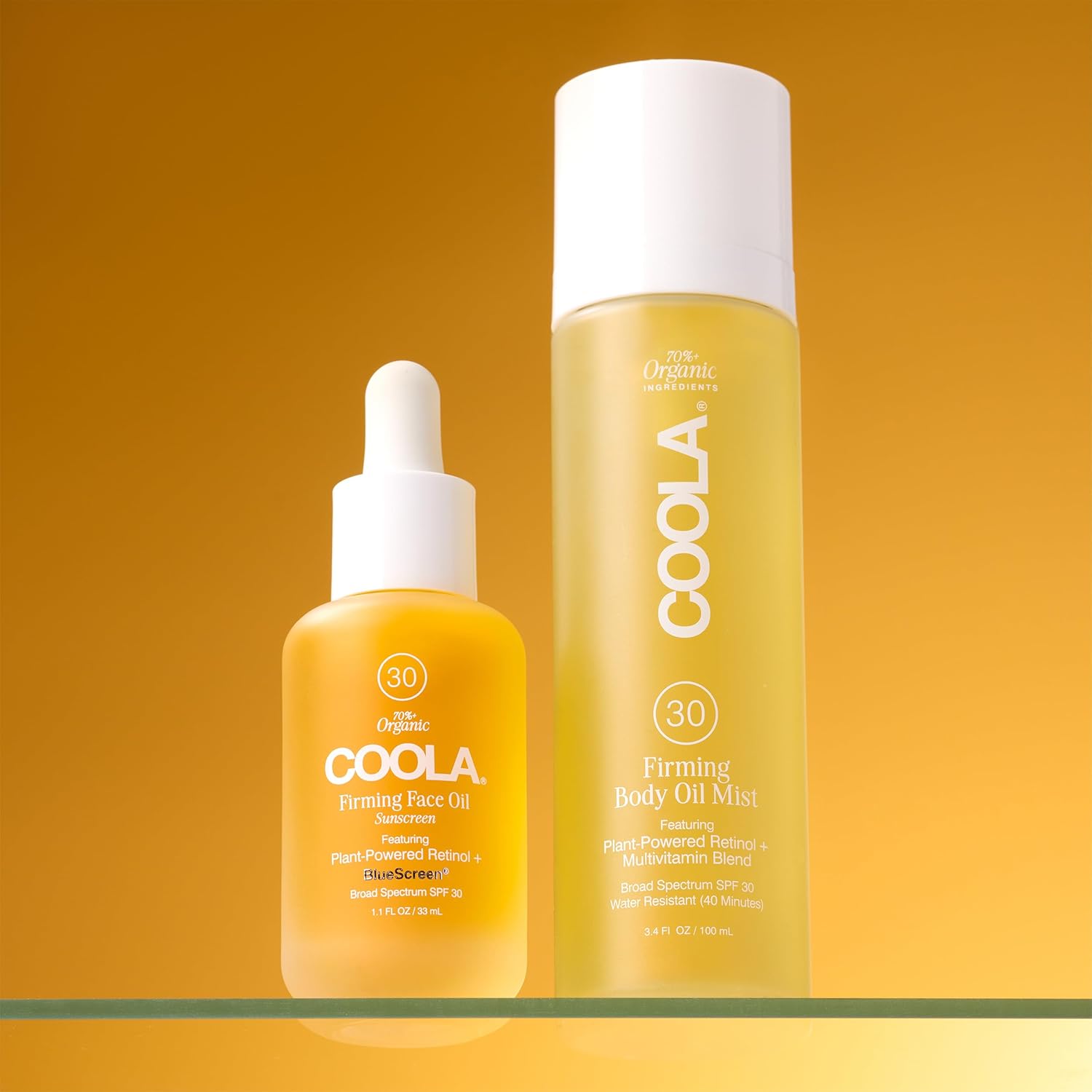 COOLA Firming Face Oil, SPF 30, Organic Lightweight Hydrating Sunscreen Oil with Bakuchiol, Vitamins C, D, E, Sea Buckthorn & Moringa Oils, Firms & Smooths Skin, 1.1 Oz - Image 7