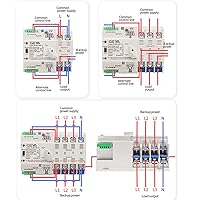 Vista 5 de Interruptor de transferencia automática de energía fotovolática en la red, riel DIN 3P, 100A, AC220V, ATS PV, sistema solar, generador de energía