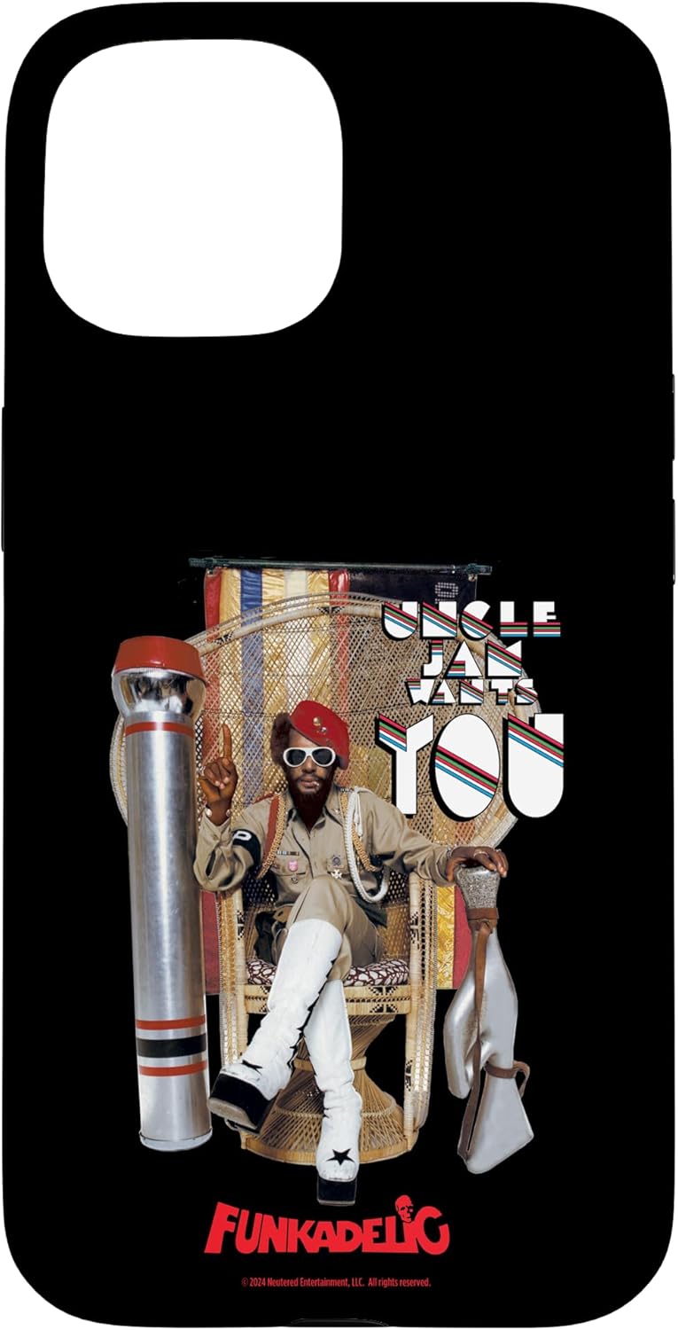 George Clinton Parliament Funkadelic Uncle Jam Wants You Case for iPhone 15