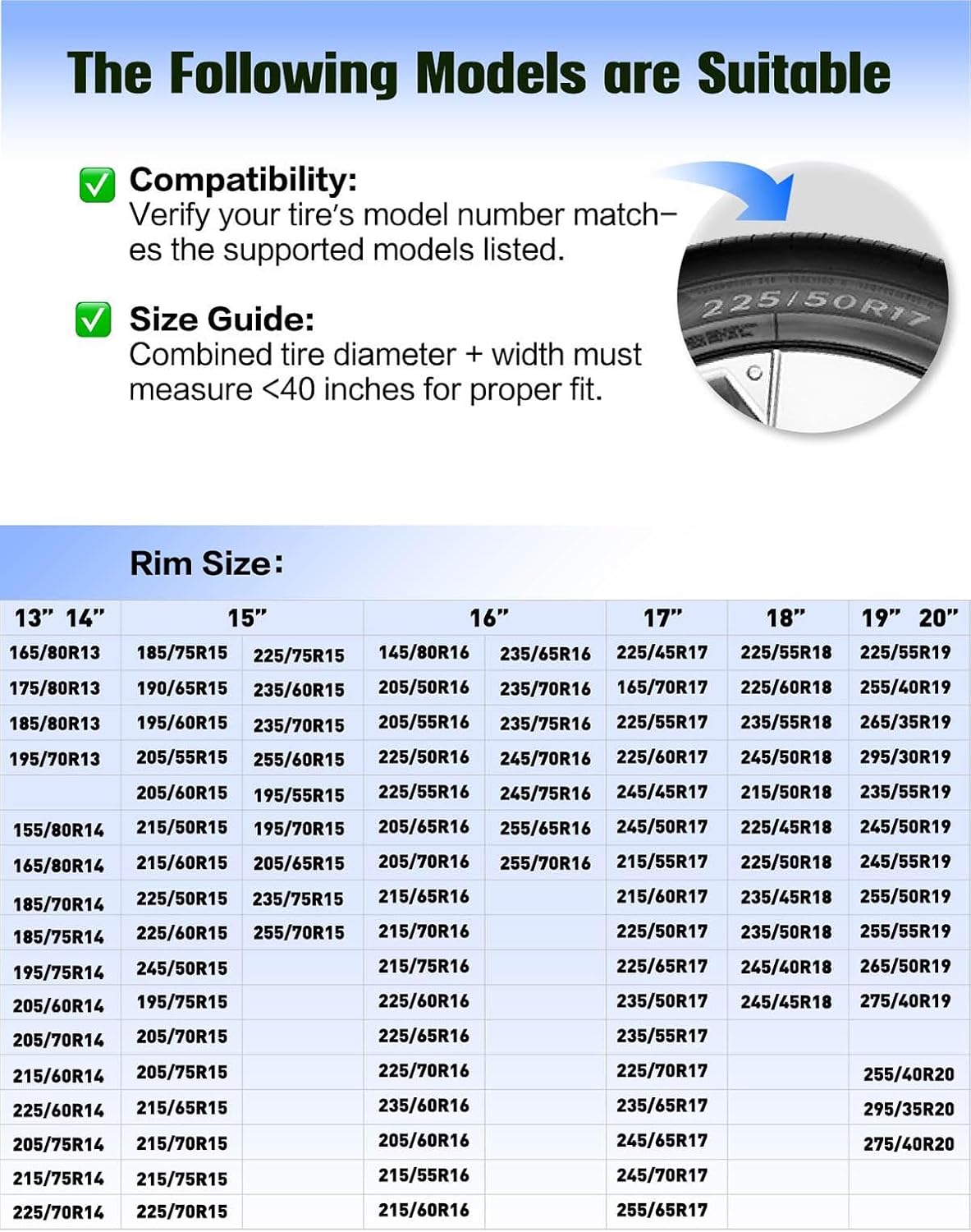 4-Pack tire Storage Bags, Waterproof Tire Covers for Storage & Transport, Tear-Resistant Dustproof Disposable Wheel Bags, Fits 13-20 Inch Spare Tires for Most Cars and Vehicles