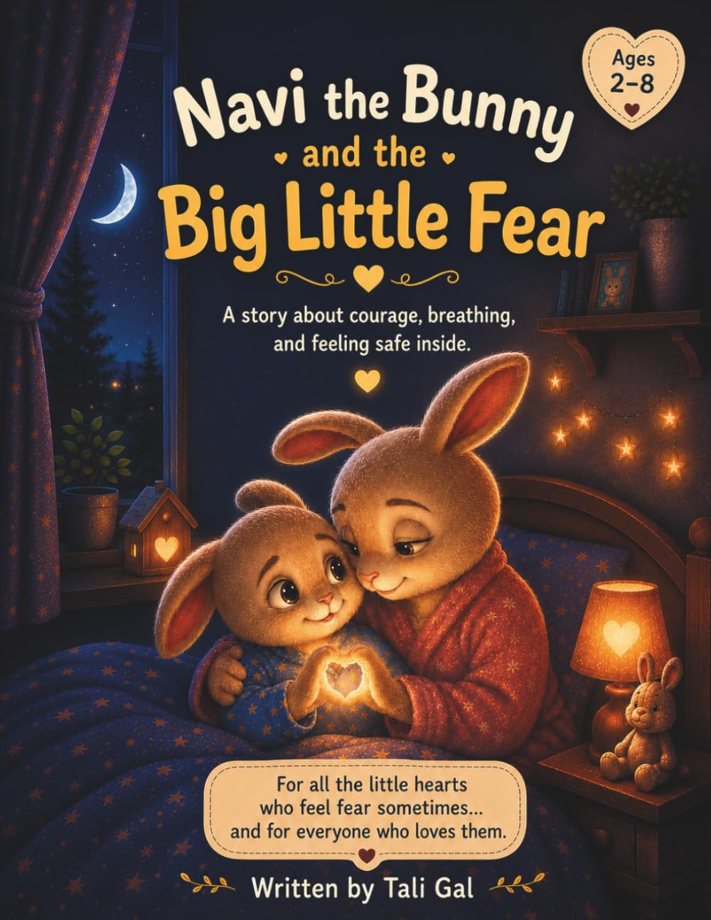 Navi the Bunny and the Big Little Fear: A story about courage, breathing, and feeling safe inside