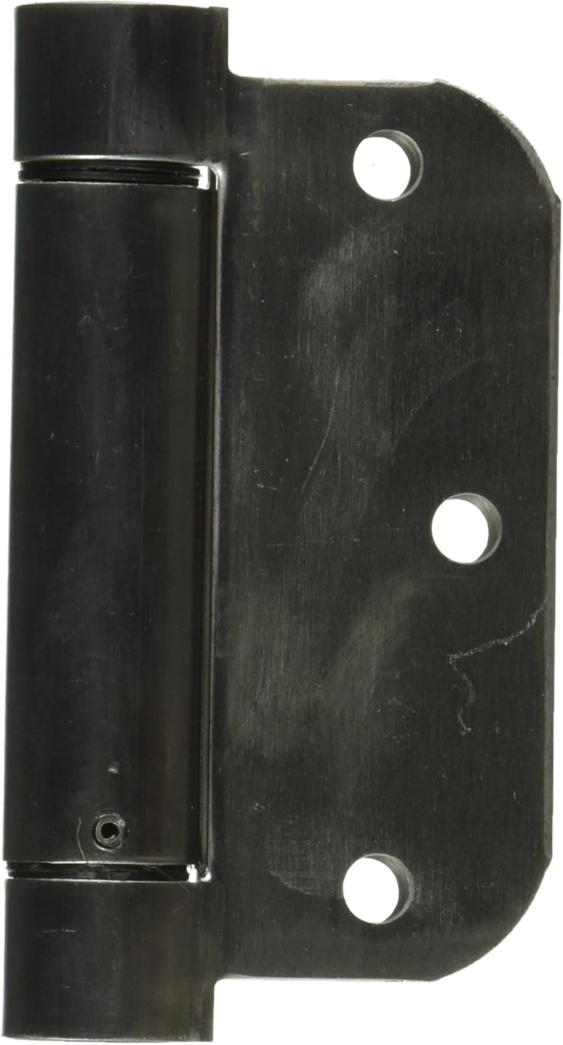 N351-007 Spring Door Hinge, 3-1/2-Inch, Stainless Steel