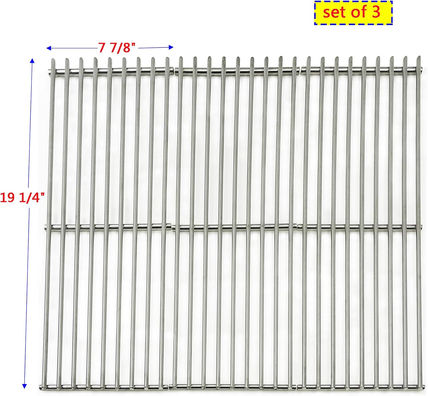 Direct store Parts Kit DG176 Replacement for Perfect Flame Grill 720-0335 Burners,Heat Plates,Cooking GridPlates