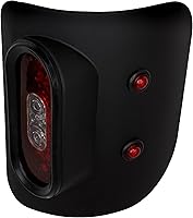 Vista 4 de Luces traseras LED de artillero de cola compatibles con Jeep JT Gladiator, montaje empotrado, aprobado por SAE/DOT
