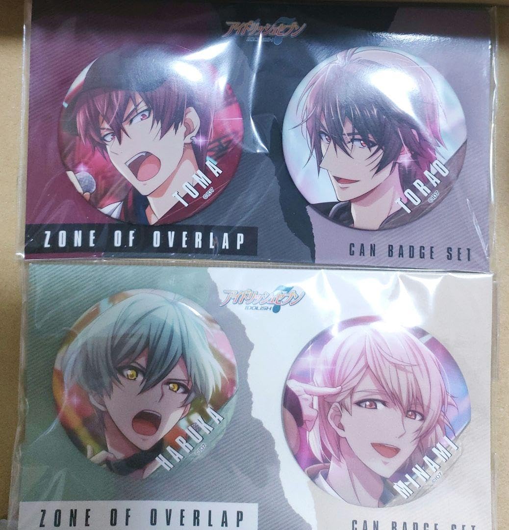 Amazon.co.jp: アイナナ ZOOL 缶バッジセット 悠 トウマ 巳波 虎於