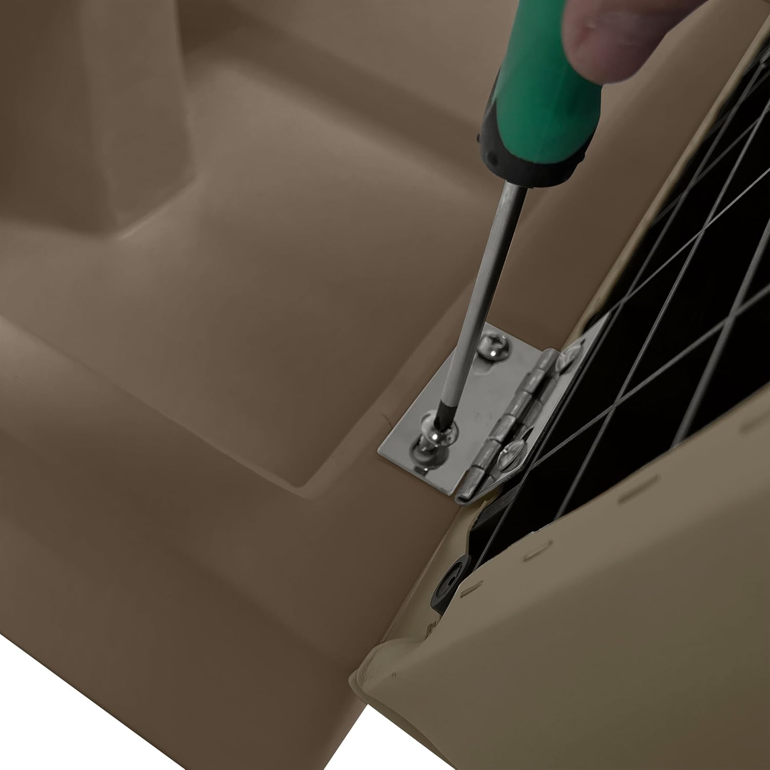 Wise DLX95-1900 DLX Series 28" Pontoon Bench Cushion Set - Neutral/Meteor