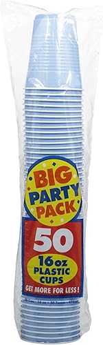 Vista 21 de Vasos de plástico color verde kiwi (18 onzas), 50 unidades, apilables, resistentes y ecológicos, color vibrante y máxima durabilidad