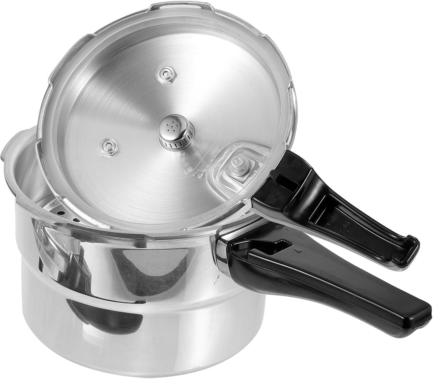 Zerodeko Stovetop Pressure Cooker Kitchen Pressure Pot Multi-use Gas Electric Stove Compatible Portable Handle Thickened Pot Body