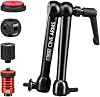 Set NOGA HS9000 con accesorios de cámara con brazo de monitor - Brazo mágico para cámara para cámaras de cine, digitales y DVD - Brazo flexible de construcción resistente con adaptador de liberación rápida 1