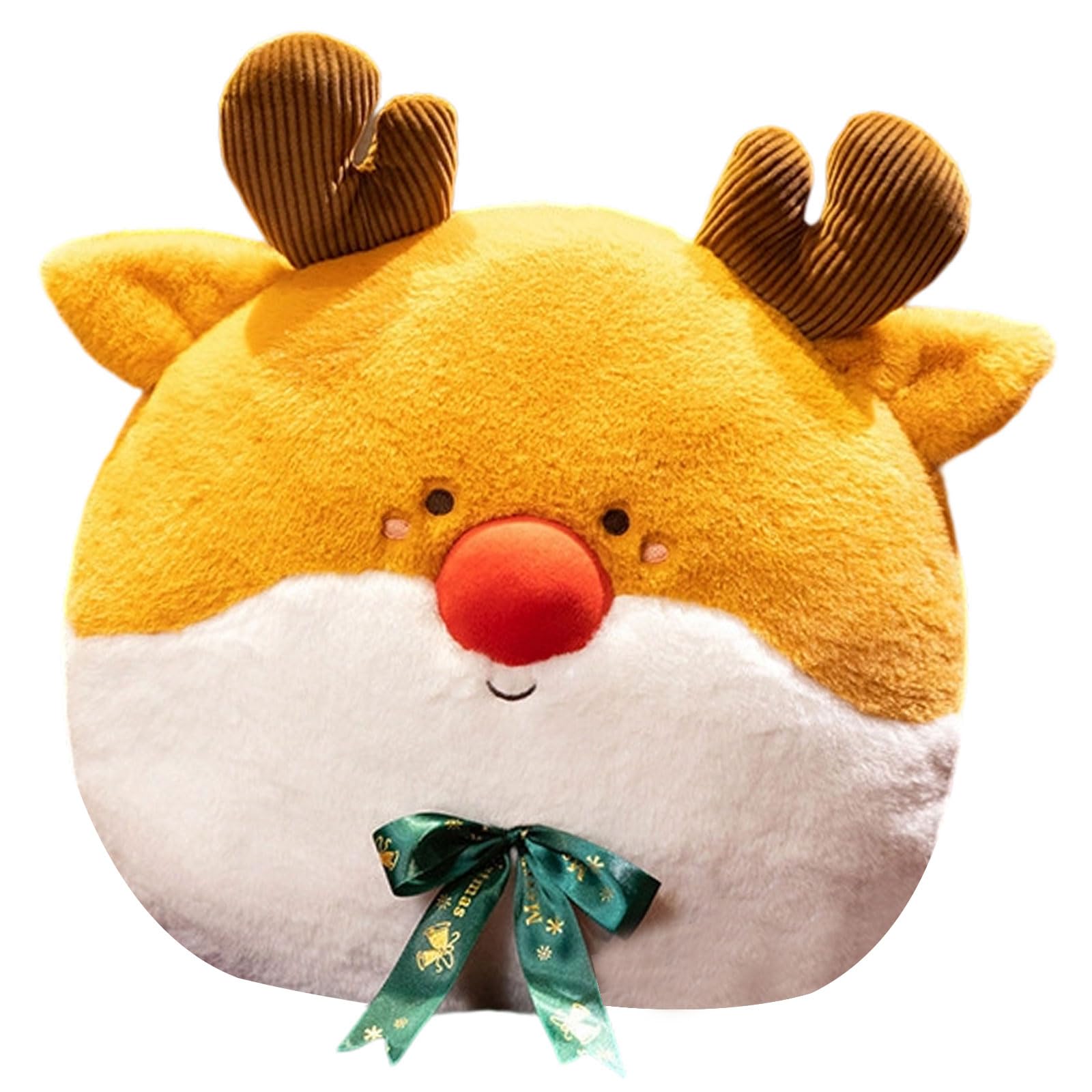 Tsophreniq Christmas Sofa Throw Pillow with Lumbar PP Cotton Stuffed Cartoon Hugging Cushion Festives Living Room Decors Chair Christmas Cushion