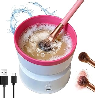Limpiador eléctrico de brochas de maquillaje,...