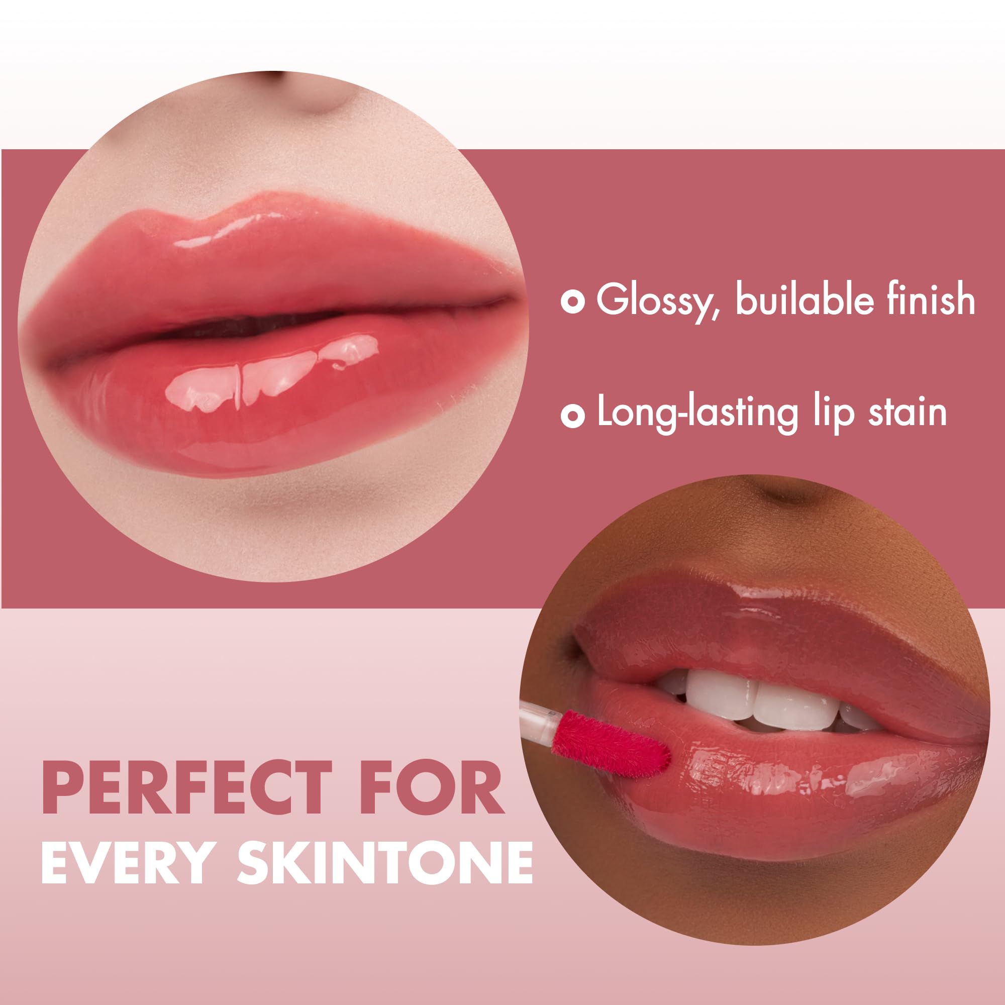 rom&nd Romand Juicy Lasting Glossy Tint | Lightweight & Smooth Lip Tint | Vibrant Color & Luminous Shine | Easy to Apply & Blend | (11#Pink Pumkin) Pack of 1 3