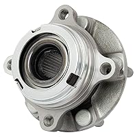 Vista 853 de TRQ Juego de 2 rodamientos de rueda trasera y conjunto de cubo con sensor ABS compatible con Ford Transit Connect 2014-2018