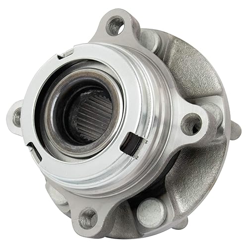 Vista 853 de TRQ Juego de 2 rodamientos de rueda trasera y conjunto de cubo con sensor ABS compatible con Ford Transit Connect 2014-2018