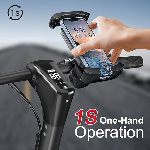Miniatura 2 de Soporte para teléfono de bicicleta, soporte para motocicleta, soporte para teléfono celular, abrazadera para teléfono celular, clip de teléfono para