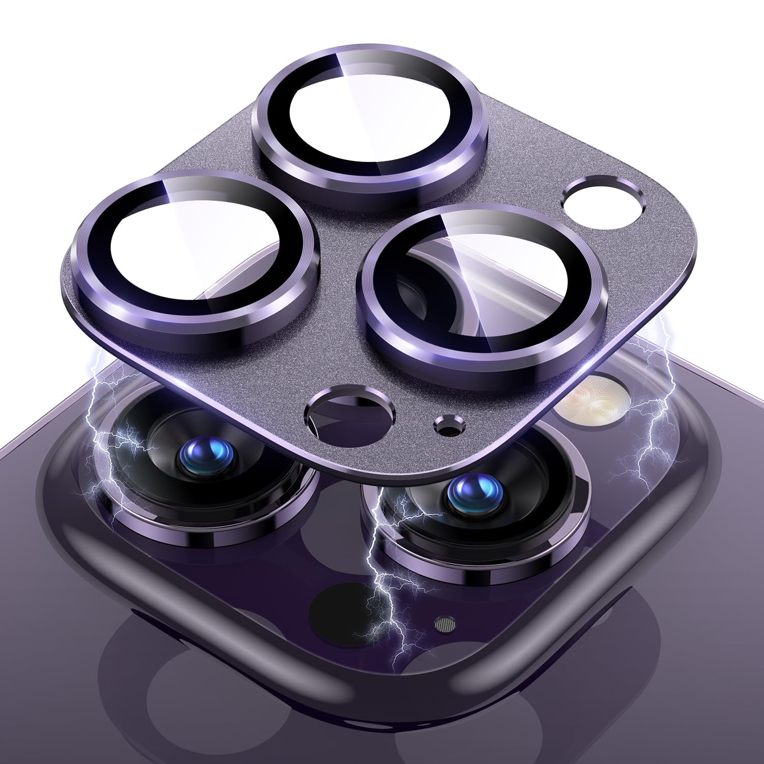 Uyiton for iPhone 14 Pro/iPhone 14 Pro Max Camera Lens Protector