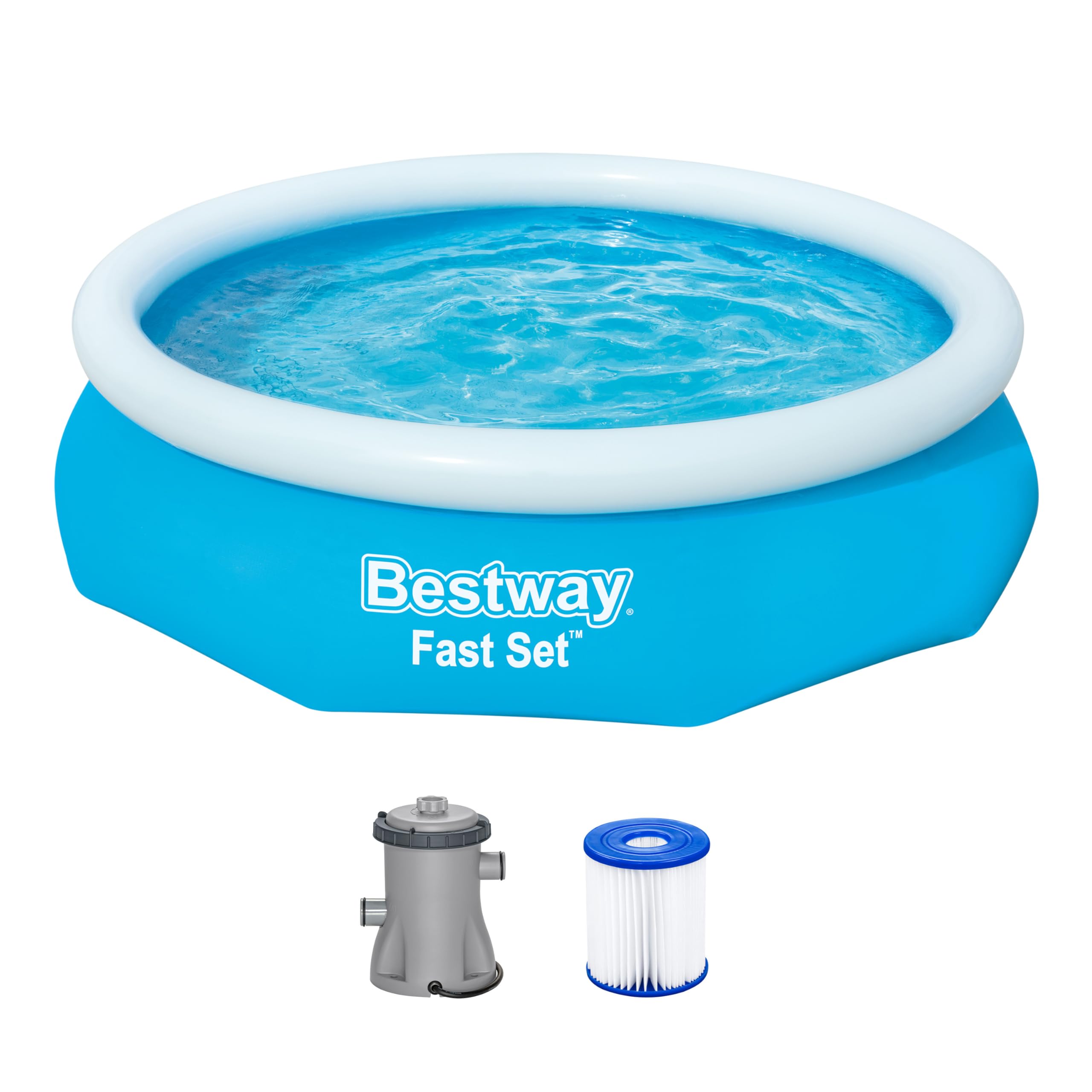 Bestway Aufstellpool-Set mit Filterpumpe Ø 305 x 76 cm
