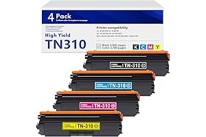 Brother TN3449 Toner Cartridge Set for HL-4150CDN HL-4570CDW MFC-9970CDW