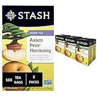 Vista 15 de Stash Tea Earl Grey - Té negro con cafeína, sin OMG, verificado por proyecto de alta calidad, sin ingredientes artificiales, 20