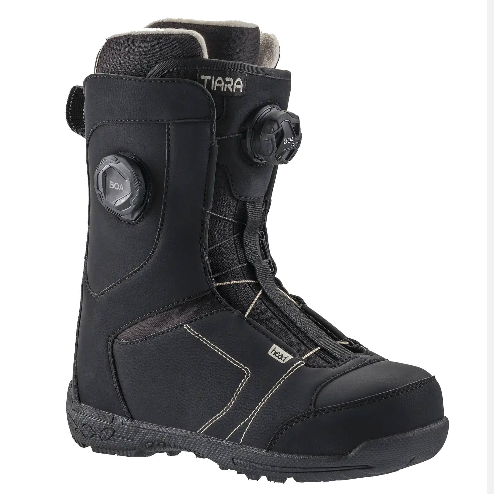 Head - Stivali da snowboard Tiara Boa Focus Black Uomo - Uomo - Dimensione 25.5 - Nero