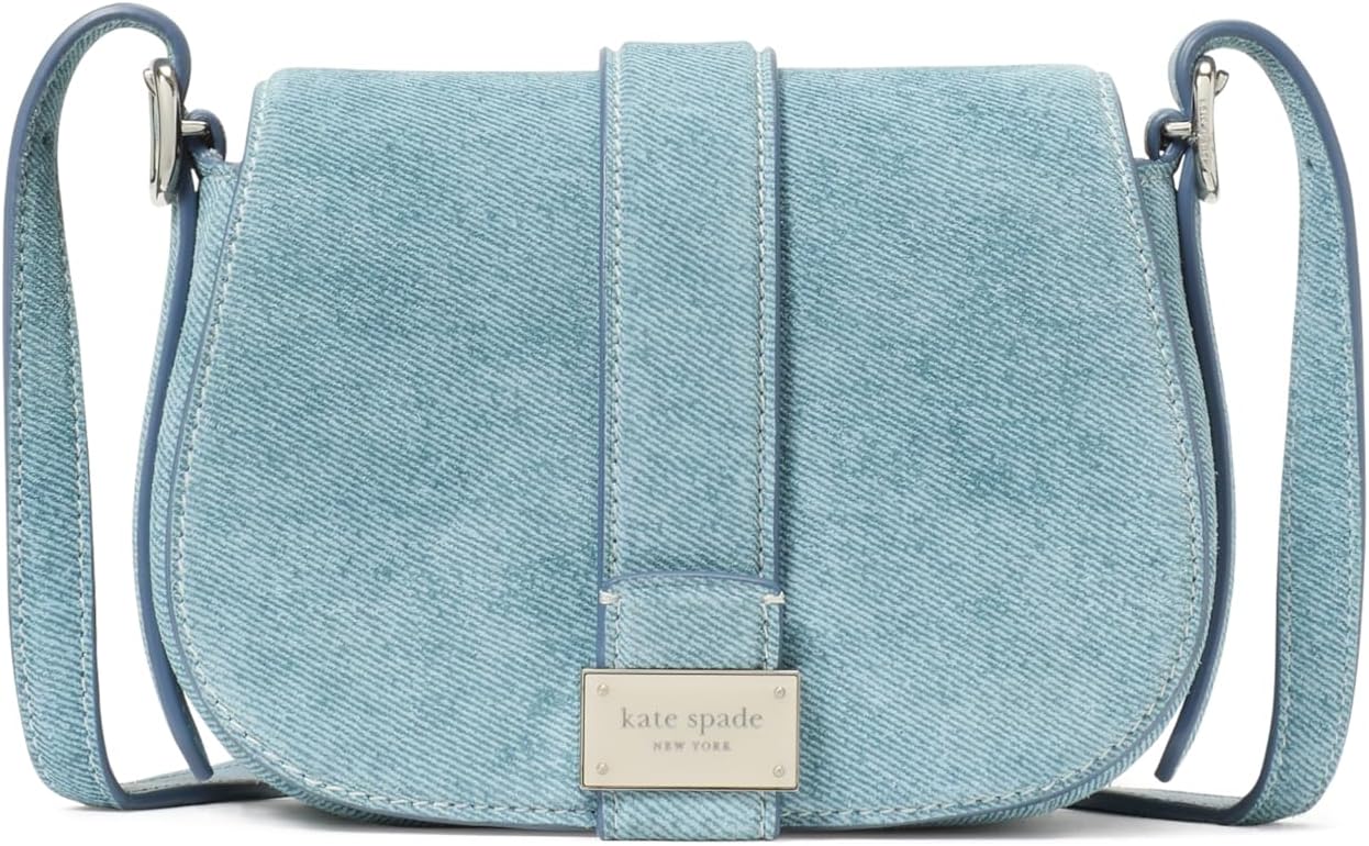 kate spade new york Women's Nouveau Textured Leather Mini Saddle Crossbody