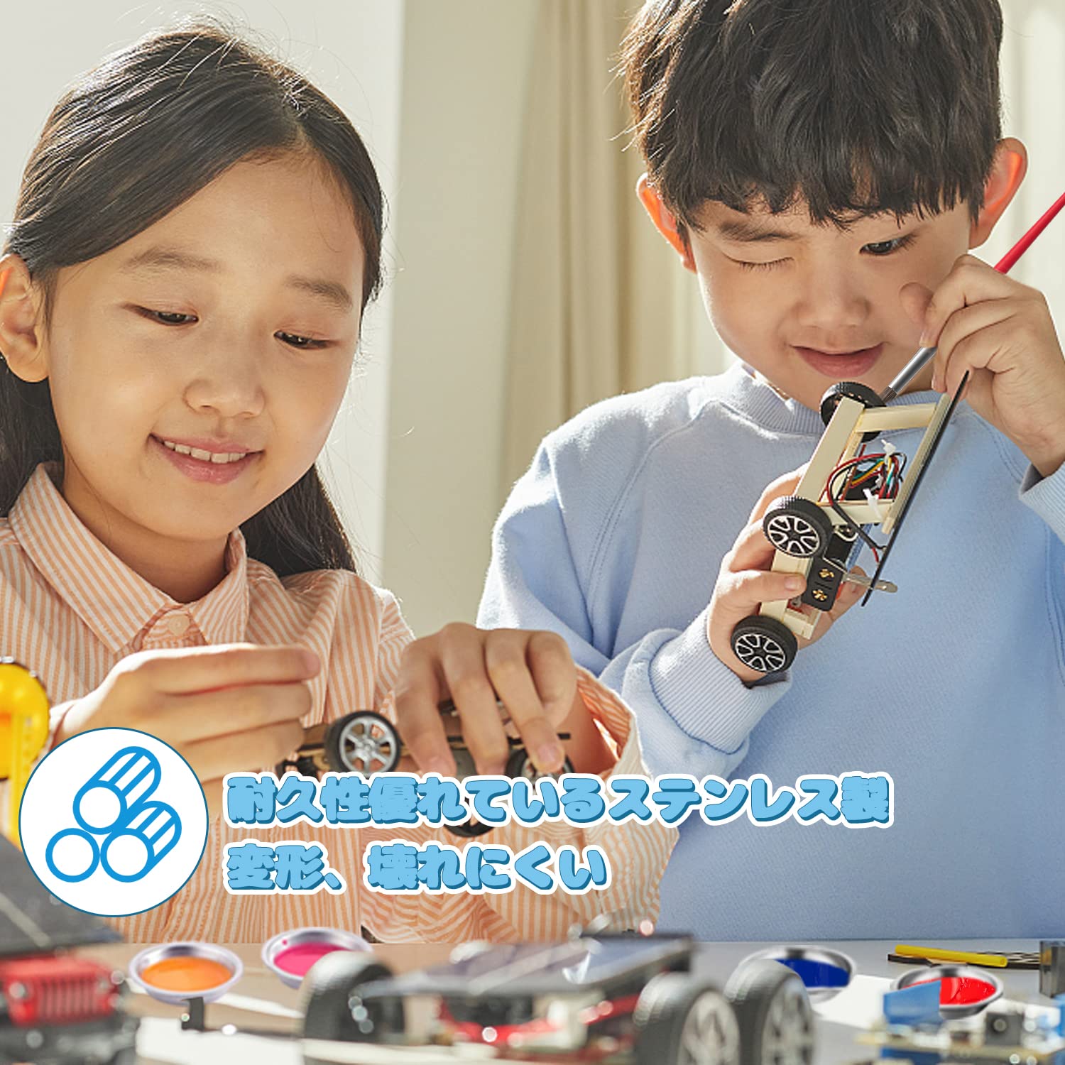 Amazon | HUAZONTOM プラモデル 塗装セット ステンレス 塗料皿