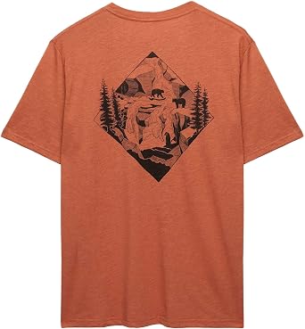 tentree Men's Bear Ridge T-Shirt Organic Cotton, Soft & Insulating, Regular Fit, Eco-Friendly, Comfortable Everyday Wear