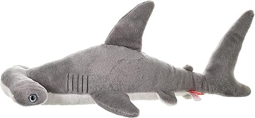 Miniatura 6 de Wild Republic Hammerhead - Peluche de tiburón de peluche, regalo para niños, 20 pulgadas, multicolor