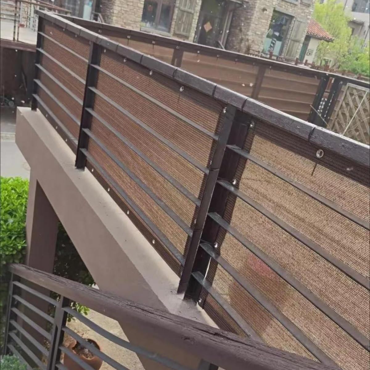 90% Shade Cloth for Outdoor Privacy Fence - Breathable Sunshade Netting with Grommets (6x11m) - Durable Weather-Resistant Garden Shade Screen for Patio, Backyard & Deck Privacy